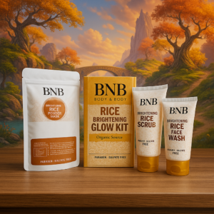 Whitening And Brightening Rice Facial Kit